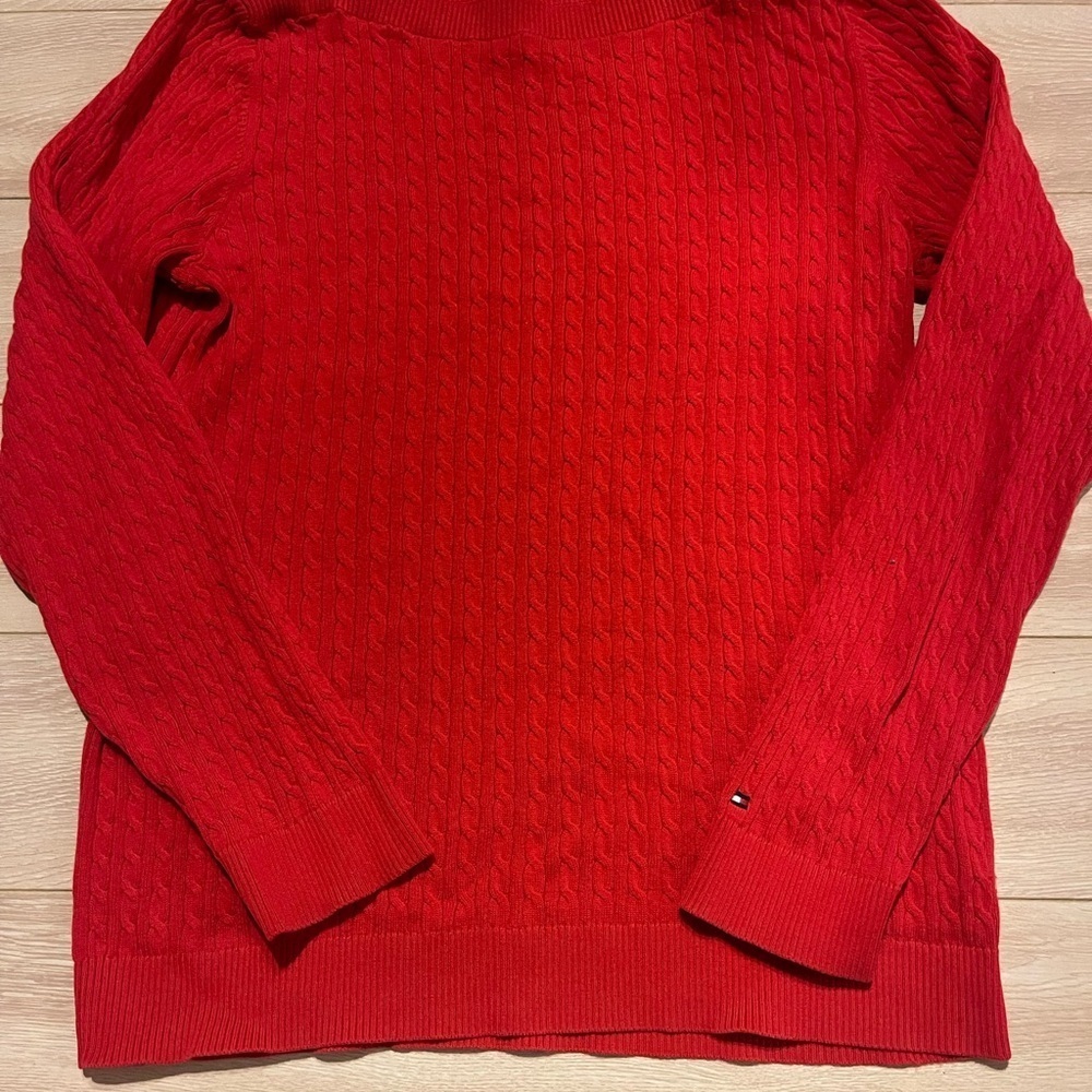 Set of 4 women’s sweater cardigan size XL T Hilfiger K Barclay Loy&grey Falcon - Picture 2 of 8